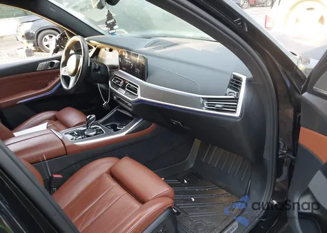 2022 BMW X7 M50I из США, поврежденный, VIN 5UXCX6C05N9K78904